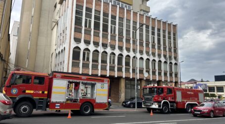 Incendiu la un apartament din centrul Zalăului
