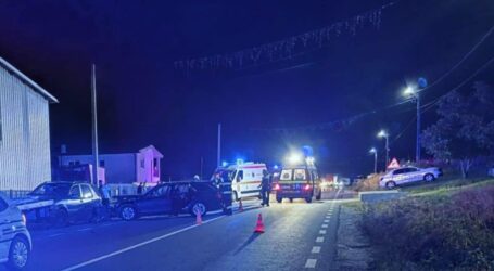 FOTO. Accident în Badon – un șofer rupt de beat din Jibou a intrat într-un grup de pietoni. 3 persoane au ajuns la spital