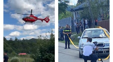 VIDEO. Accident în Poiana Blenchii – un copil pe trotinetă, salvat de cască: „dacă nu o avea, era în stare gravă”