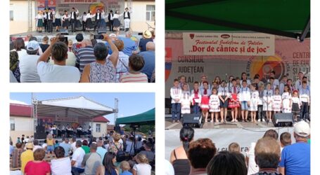FOTO. Sărbătoarea mare în Bănișor – „Dor de cântec și de joc”, un festival reușit