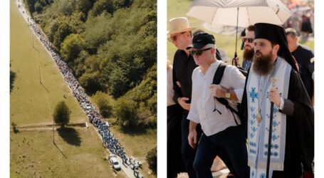 Deputatul Ionel Ciunt, în mijlocul credincioșilor la pelerinajul spre Mănăstirea Strâmba. Mesajul acestuia în ziua de sărbătoare