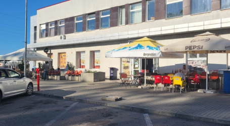 Bătaie în fața Gării din Zalău