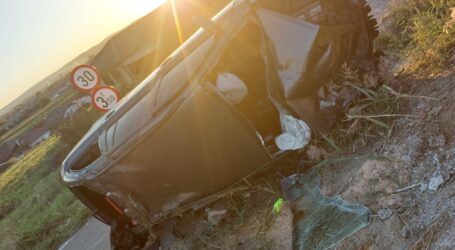 FOTO. Accident în Vârșolț
