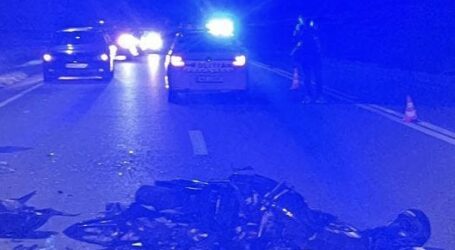 FOTO. Accident la ieșirea din Zalău. Motociclist de 21 de ani, rănit grav