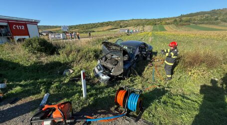 FOTO. Accident GRAV, cu 6 victime, în Sărmășag