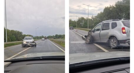 FOTO. ULTIMA ORĂ! Accident pe centura Zalău, aproape de locul unde a murit un tânăr la sfârșitul lunii august