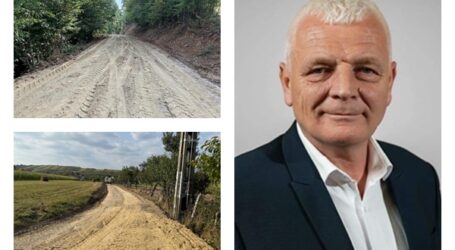 FOTO. În Cizer se CONSTRUIEȘTE un drum nou, de la A la Z. Compania Delcar a început munca în șantier