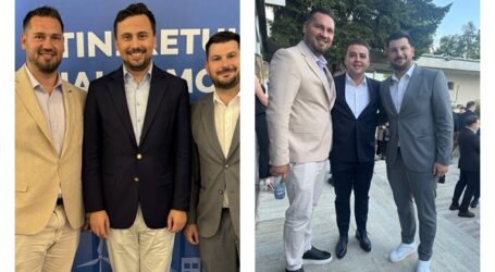 Cel mai tânăr primar din Sălaj a mers la București pentru a obține sprijin în dezvoltarea comunei sale