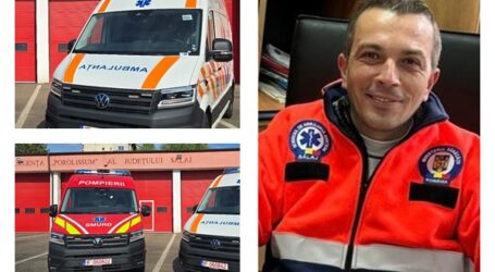 2 ambulanțe noi în dotarea salvatorilor din Sălaj