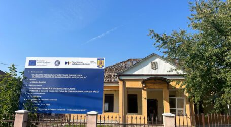 Primăria Băbeni se schimbă la față cu bani europeni