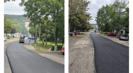 Citadin Zalău asfaltează una dintre cele mai importante străzi din cartierul Dumbrava Nord