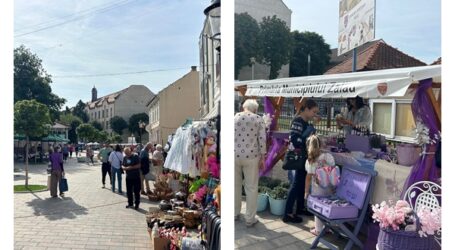 Strada pietonală din Zalău a prins viață și culoare în acest weekend