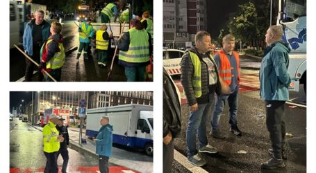 S-a ținut de promisiune! Viceprimarul Forț, controale în miez de noapte pentru ca orașul să arate impecabil luni dimineața, după Zilele Zalăului