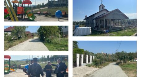 S-a ținut de cuvânt! Lucrări importante în cartierul Ortelec, realizate prin implicarea și la inițiativa viceprimarului Călin Forț – capelă, stradă nouă și loc de joacă modern