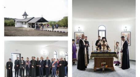 Sărbătoare mare în Hereclean – Episcopul Benedict a sfințit noua capelă din localitate