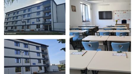 BIJUTERIE! Cum arată Liceul Pedagogic din Zalău, după modernizare. Cum începe școala la unitatea de învățământ