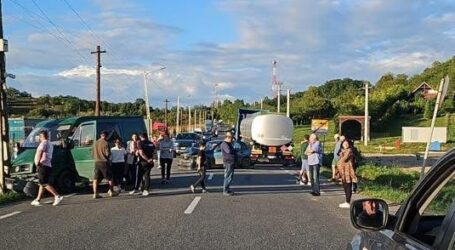 Accident în Nușfalău, după ce un șofer nu a păstrat distanța în mers