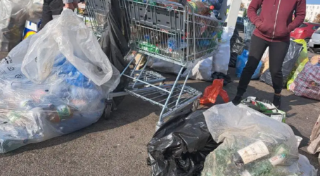 Un bărbat din Sălaj, prins că a furat saci plini de PET-uri de pe o terasă din Maramureș. Valoarea la reciclare era de peste 900 de lei
