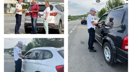 FOTO. Poliția Rutieră, acțiune amplă prin Sălaj