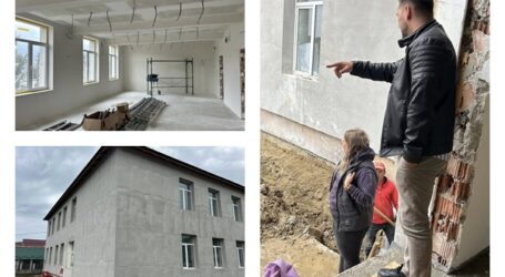 Contract de 548.000 de lei, semnat zilele trecute de cel mai tânăr primar din Sălaj. Lucrările la Liceul din Surduc se apropie de finalizare