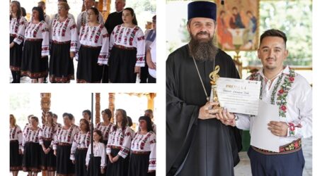 Cântă din suflet. Corul Bisericii Ortodoxe din Tihău, locul I la Festivalul Coral de Muzică Religioasă