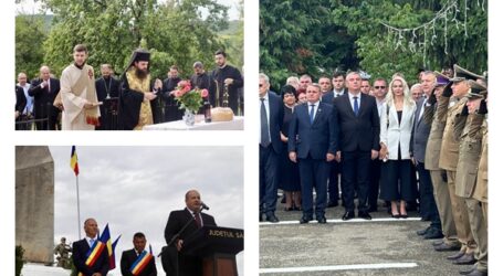 85 de ani de la masacrul din Treznea – eroii martiri, cinstiți de autorități