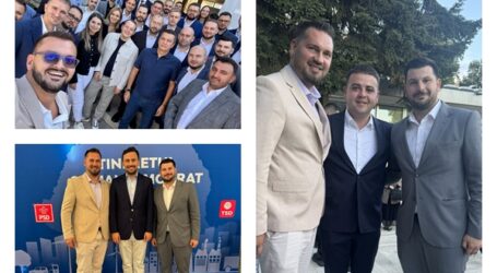 Liderii tineretului din PSD Sălaj, prezenți la o întâlnire importantă la București