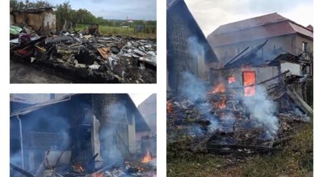 APEL UMANITAR! O mamă din Bobota a rămas fără casă, după un incendiu devastator