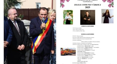 Zilele Comunei Vârșolț, 2 zile de sărbătoare în weekend