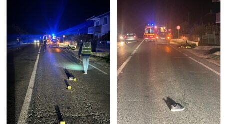 FOTO. Victima accidentului mortal de aseară din Zalău NU poate fi identificată. Bărbatul avea asupra sa doar un set de chei