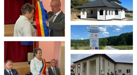 Comuna Băbeni, un an sub noua administrație. Cum arată raportul de activitate al primarului