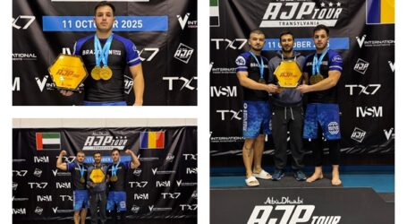 Sălăjenii au făcut SENZAȚIE la un concurs internațional de jiu-jitsu. Alexandru Dragonici și Alexandru Fodoca, locul 1