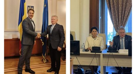 Deputatul Ionel Ciunt s-a întâlnit cu directorul general al Camerei de Comerț și Industire Româno-Germane