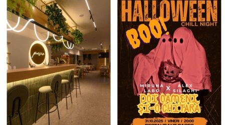 Petrecere de Halloween în centrul Zalăului cu Miruna Labo de la Vocea României