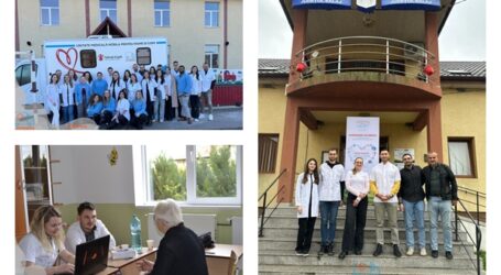 FOTO. Caravana cu medici în comuna Marca. Peste 300 de persoane au beneficiat de consultații medicale GRATUITE