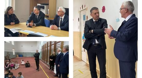 Ministrul Educației a vizitat astăzi Școala Gimnazială din Românași