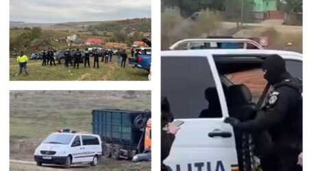 Mascații au intrat în forță în Pusta din Șimleu Silvaniei. Polițiștii au dat amenzi de 241.000 de lei și au reținut 10 certificate de înmatriculare