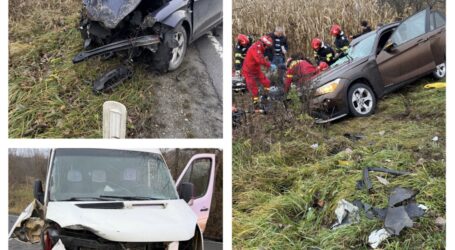 Noi detalii de la accidentul din Surduc: șoferul unui Seat care circula cu viteză a băgat în spital 3 persoane nevinovate dintr-un BMW