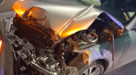FOTO. Accident în față la McDonald’s Zalău. O tânără a fost rănită, după un impact între 2 autoturisme