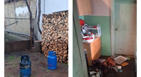 FOTO. Incendiu la o casă din comuna Ip, din cauza unei butelii care scăpa gaz. O persoană a suferit atac de panică