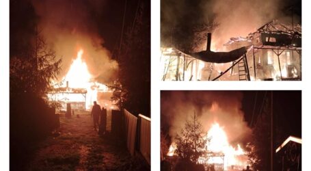FOTO. Clipe de groază în comuna Gârbou – o familie cu un copil de 14 ani – a rămas fără casă, după un incendiu devastator. Cine sunt cei în nevoie și cum putem ajuta