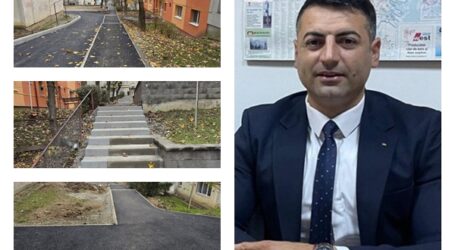 Citadin a modernizat zona Zidului Chinezesc din Zalău