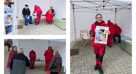 FOTO. De Ziua Mondială a Diabetului, sute de sălăjeni au beneficiat de testări gratuite din partea voluntarilor de la Crucea Roșie Sălaj
