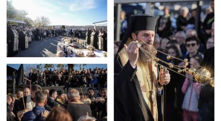 Episcopul Benedict, în mijlocul zălăuanilor de Luminație