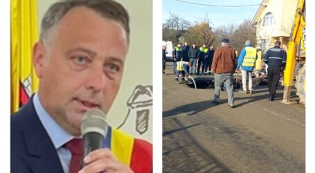 Primarul Florian a convocat Comitetul pentru Situații de Urgență pentru a constata pagubele provocate de explozia la magistrala de apă din Zalău