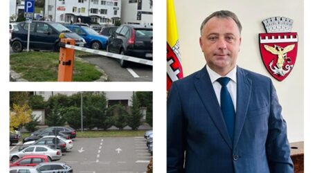 Primarul Florin Florian a anunțat că se montează BARIERE pentru acces în parcările din centrul orașului – 6 lei ora de parcare