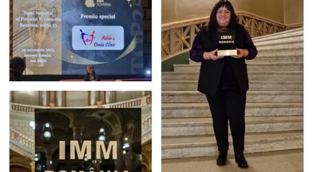 Medicul din Zalău, Adela Maja, a primit premiul special pentru profesionalism și excelență medicală în stomatologie, oferit de IMM România