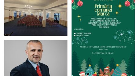 Căminul Cultural din Marca, reabilitat și recepționat complet. Primăria organizează un concert de colinde și multe surprize pentru cei mici