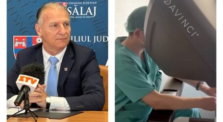 Robot chirurgical de 2 milioane de euro la Sptialul Județean Zalău. Investiția, realizată după operația de succes a doctorului Ionuț Bogdan Juravle