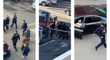 VIDEO. Scandal în centrul Zalăului – mai multe persoane s-au încăierat